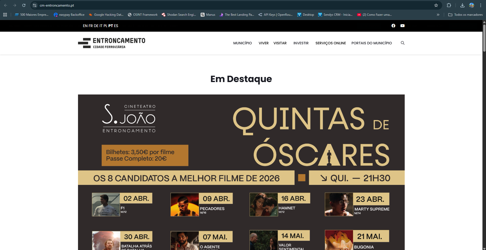 Câmara Municipal do Entroncamento